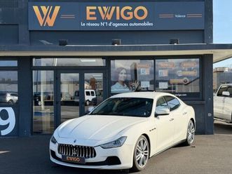 maserati ghibli 3.0 v6 410ch s q4 a