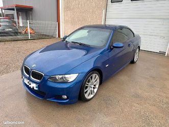 bmw 325d e93 pack m-sport bleu le mans