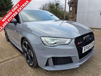 2015 audi rs3 2.5 tfsi quattro nav