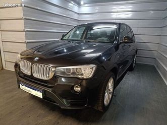 bmw x3 (f25) xdrive35da 313ch luxe