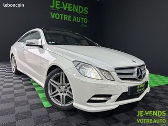 mercedes classe e coupé 350 cdi 3.0 v6 7g-tronic - elegance executive