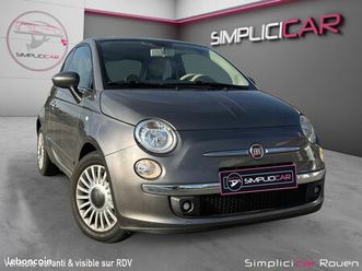 fiat 500 0.9 8v 85 ch twinair ss lounge / garantie 12 mois / toit panoramique / pneus av neufs