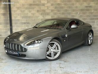 aston martin vantage v8 4.7l - boite manuelle - gris hamerhead shark - garantie 12 mois