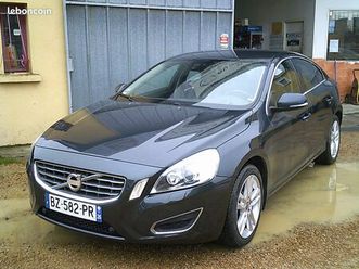 volvo s60 t4 f flexifuel 180cv summum 147mkm francaise attelage 12/2011 cuir xenons gps bluetooth
