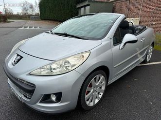 peugeot 207 cc cabriolet 1.6 vti 120ch 01/2010 moteur chaîne