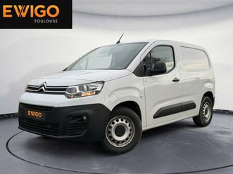 citroen berlingo vu iii fourgon 1.5 bluehdi 100ch 1000kg m l1 sureleve renforce attelage (10 742 ht)