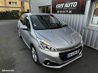 peugeot 208 1.2 82 cv style 45000 kms distribution faite