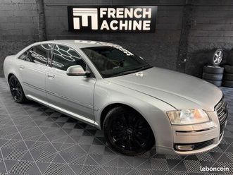 audi a8 3.2 v6 fsi 260 quattro tiptronic – 96 402 km – suspension pneumatique – sièges chauffants/ventilés/massant - bose - historique complet
