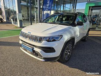 jeep compass 1.3 phev t4 240 ch 4xe eawd limited