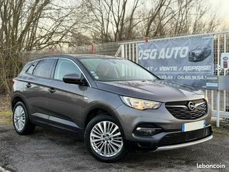 ? opel grandland x 1.2 turbo 130 innovation – bva – ct.ok – cuir – gps – caméra – garantie 12 mois by opel – ct ok 2028 – suv moderne & confortable ?
