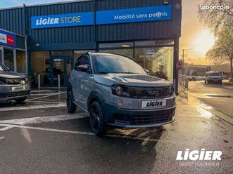 ◊ ligier myli rebel revo d+ – neuve & ultra sport direction assistee carplay ◊ voiture sans permis dès 14ans