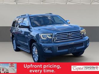 used 2018 toyota sequoia platinum