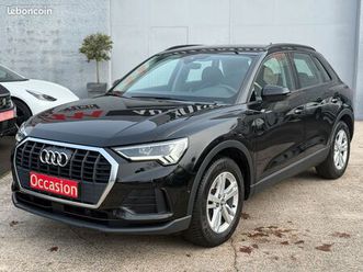 superbe audi q3 35tfsi 150 boite manuelle 1°main 37993km cuir, sièges chauffants, hayon motorisé, virtual cockpit garantie 12 mois