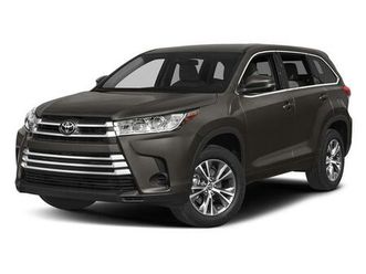 used 2018 toyota highlander le i4