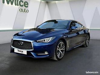 infiniti q60 2.0 turbo 211 - bva - iridium blue - finition premium - garantie 12 mois