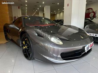 ferrari 458 italia v8 4.5l f1 570ch | carbone céramique • 1ère main • entretien ferrari • non accidentée
