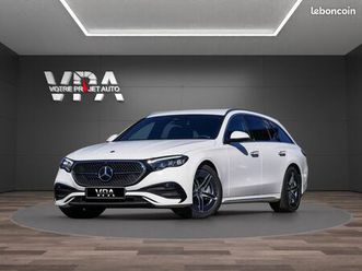 mercedes-benz classe e 300 amg line hybride - 204ch • apple carplay & android auto • distronic • caméra • led • mbux