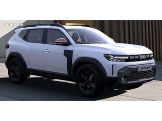 nouveau dacia duster extrême hybrid-g 150 4x4 neuf + options -13%