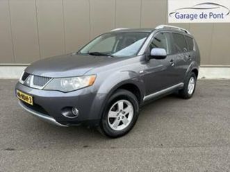 mitsubishi outlander 2.4 inspire 2wd lpg nieuwe apk, eerste — mitsubishi — marktplaats