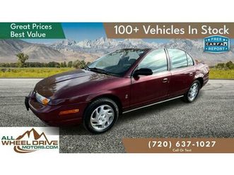 used 2001 saturn s-series sl2 w/ sl2 option pkg 2 denver co 80219