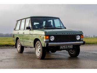 1983 range rover classic 2.5 vogue tdi