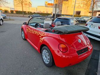 volkswagen new beetle cabriolet 2.0 highline,wenig kilom.
