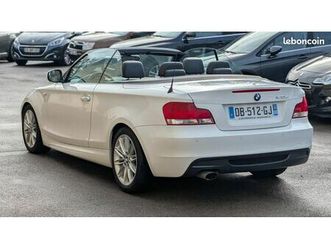 bmw (e88) cabriolet 120d 2.0 d 16v 177 cv garantie 12 mois