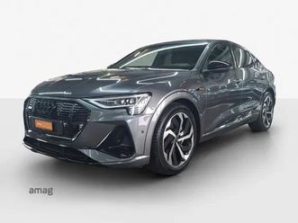 audi e-tron sportback 55 s line black edition