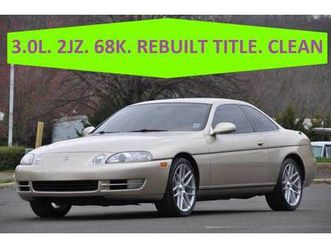 1995 lexus sc300 68k miles clean interior v6 engine 3.0l 2jz jdm
