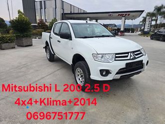 mitsubishi l 200 2.5 did 4x4 klima 2014