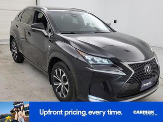 used 2016 lexus nx 200t f-sport