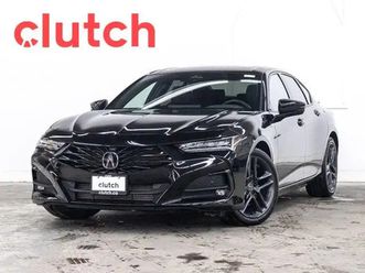 2024 acura tlx a-spec w/apple carplay & android auto, heated fro