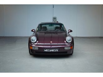 porsche 911 964 turbo 3.3l *amethyst sur magenta / suivi limpide / jantes type speedline*