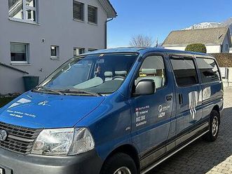 toyota hi ace als camper oder lieferwagen canton grisons - tutti.ch