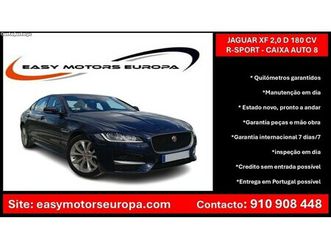 jaguar xf 20d aut. r-sport julho/18