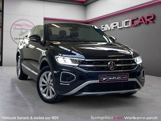 volkswagen t-roc t-roc cabriolet 1.0 tsi style-carplay-sg ch-regul
