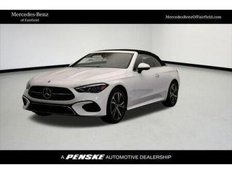 new 2026 mercedes-benz cle 300 4matic cabriolet
