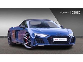 audi r8 5.2 fsi v10 quattro perform carbon bk 2dr s tronic convertible 2019, 12566 miles, £115000 - 33100137 - exchangeandmart.co.uk