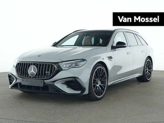mercedes classe e 53 amg hybrid 4m estate + pano dak + superscreen + trekhaak + burmester +