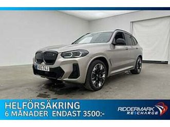 bmw ix3 m sport charged plus pano h/k hud 360° drag moms