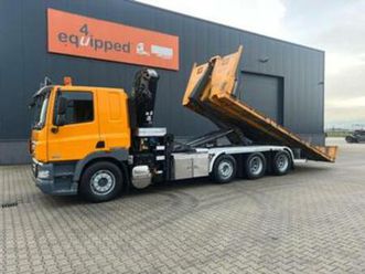 daf cf 85.410 8x2 / hmf 3000 k6 crane (30t/m 6x extendable) — vrachtwagens — marktplaats