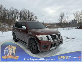 used 2017 nissan armada platinum