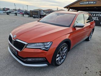 škoda superb combi 2.0 tdi scr scout 4x4 dsg