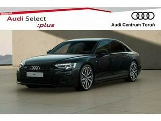 audi a8 lang_ośskrętna_headup_masaże_wentylacja_webasto_b&o_homelink_s line_fv toruń