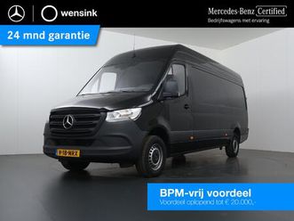 mercedes-benz sprinter 317 cdi | aut. | l3 h2 | pro | | 3 zits | navigatie | achteruitrijcamera | airco | keyless go | vloer en wand betimmering | certified | c