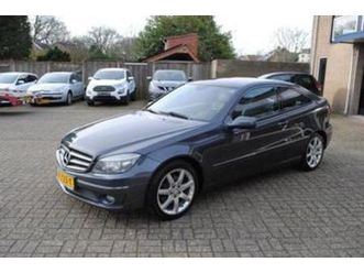 mercedes-benz clc-klasse 230 v6,leer,cruise control,navi. — mercedes-benz — marktplaats