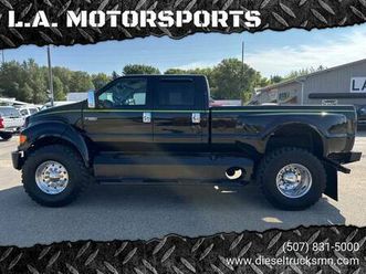 2007 ford f-650 supertruck! cat diesel automatic factory built monster
