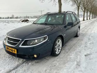 saab 9-5 2.3 aero estate|schuifdak|beurt|apk|full option|apk — saab — marktplaats