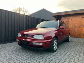 volkswagen golf 3 vr6 2.9 syncro variant canyon red — volkswagen — marktplaats