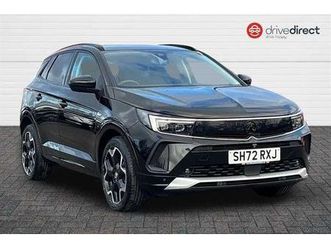 vauxhall grandland 1.2 turbo ultimate suv 5dr petrol auto euro 6 (start/stop) (130 ps)